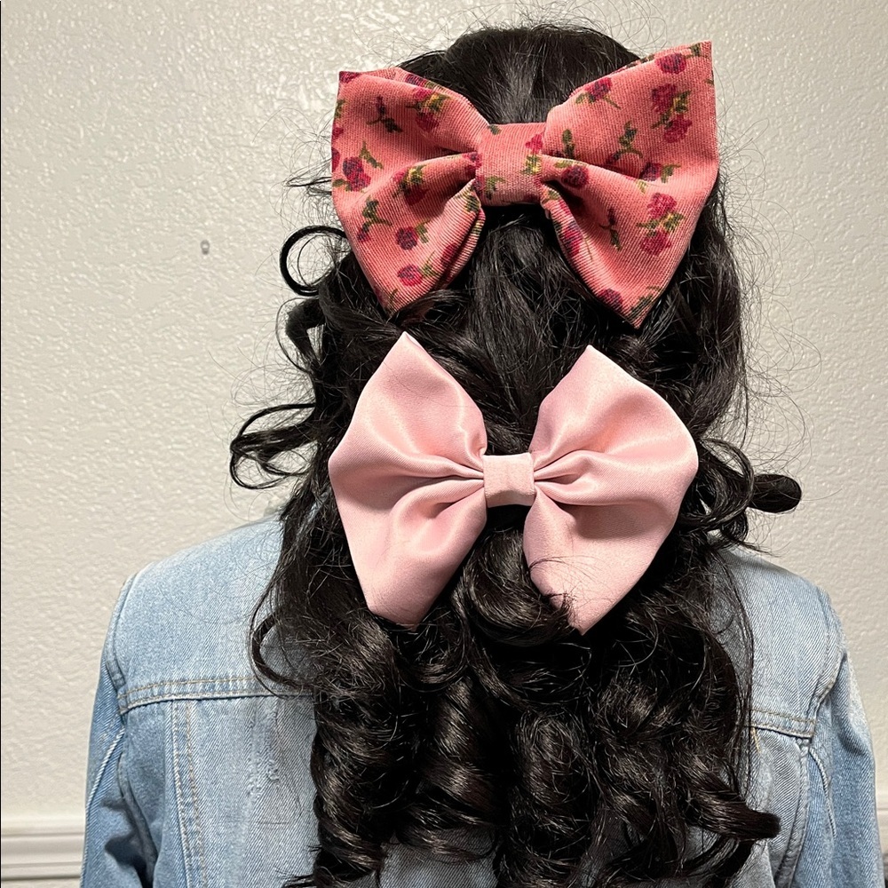 Coquette Hairbow Bundle Lot Academia Cottagecore Preppy Kawaii Lolita Bows